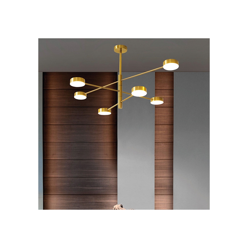 LED sietynas LED/30W/230V 3000K auksas