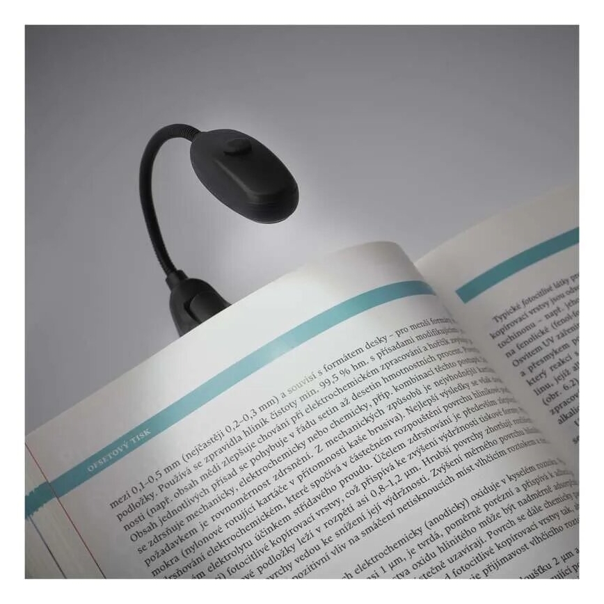 LED Skaitymo lempa LED/1xAAA