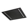 LED Skydelis ALGINE LED/44W/230V 60x60 cm 4000K UGR<16 juodas