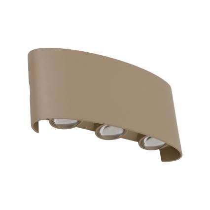 LED smėlinis lauko sieninis šviestuvas ARROW LED/6W/230V IP54
