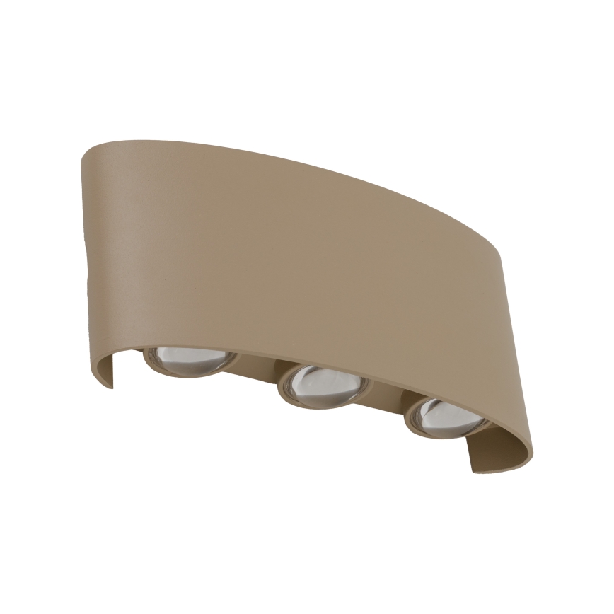 LED smėlinis lauko sieninis šviestuvas ARROW LED/6W/230V IP54