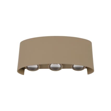 LED smėlinis lauko sieninis šviestuvas ARROW LED/6W/230V IP54