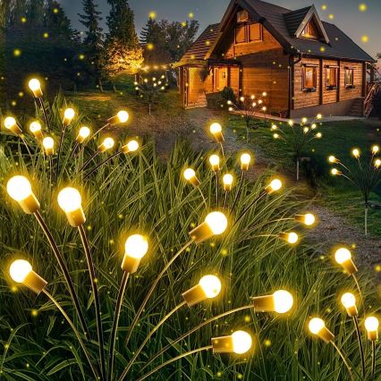 LED Solar Dekoratyvinis šviestuvas 10xLED/1,2V 3000K 73 cm IP44