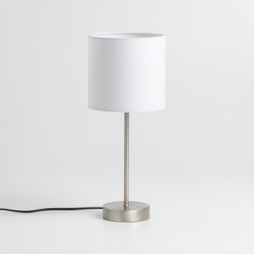 LED stalinė lempa 1xE14/5W/230V balta/matinis chromas