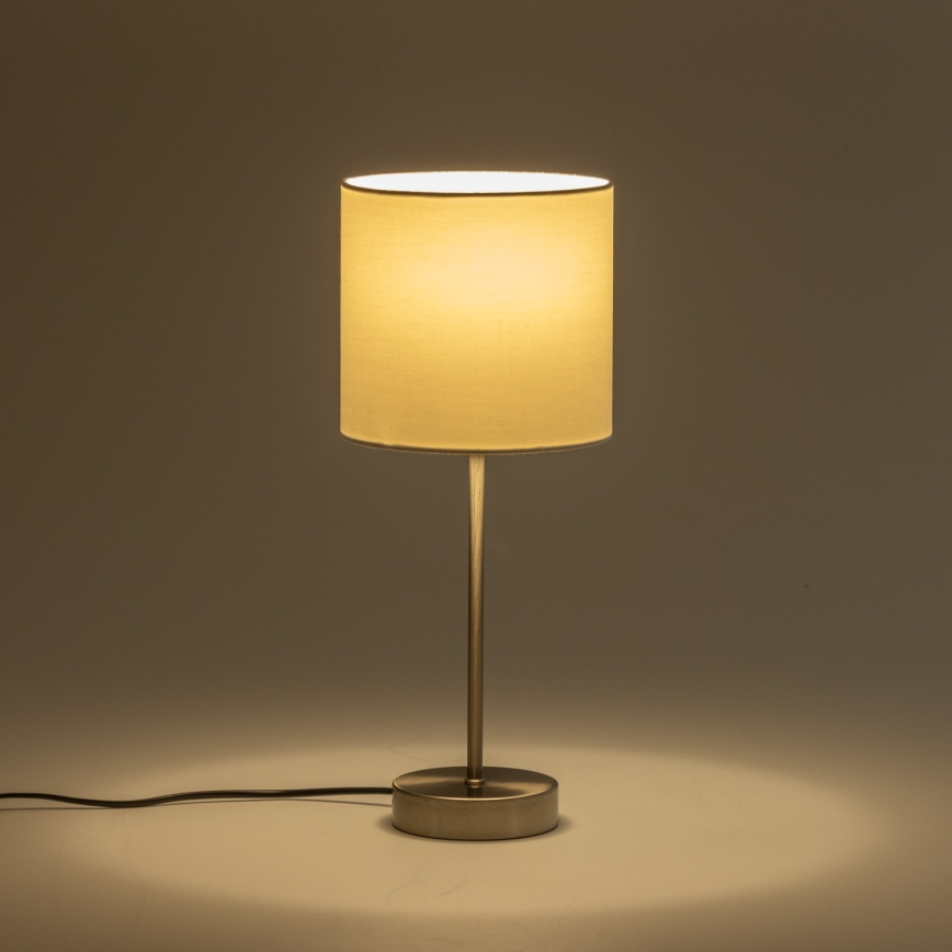 LED stalinė lempa 1xE14/5W/230V balta/matinis chromas