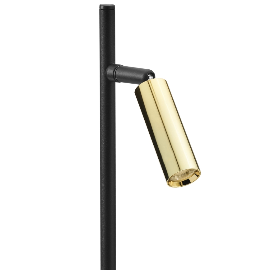 LED Stalinė lempa LAGOS 1xG9/6W/230V 4000K juoda/aukso