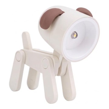 LED stalinė lempa LED/0,06W/3xLR41 šuo balta