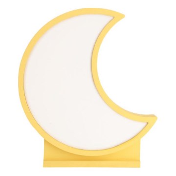 LED stalinė lempa MOON LED/12W/230V geltona