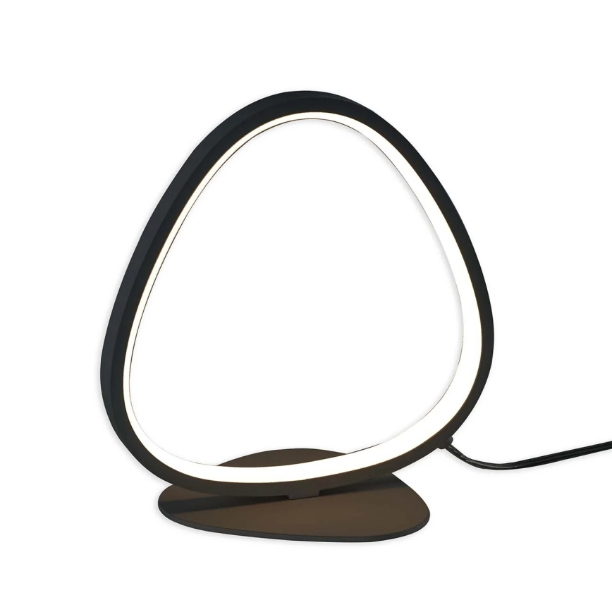 LED stalinė lempa PETRA LED/12W/230V 4000K juoda