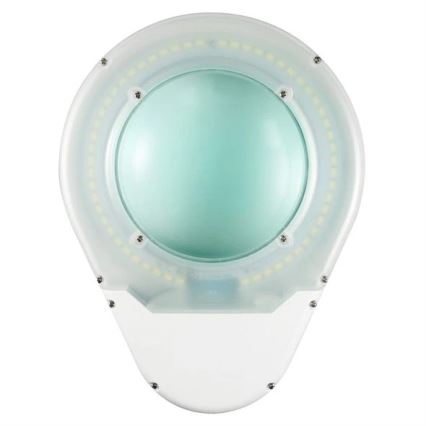 LED Stalinė lempa su lupa LED/9W/230V balta