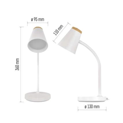 LED stalinė lempa TARA LED/4,5W/230V 4000K balta