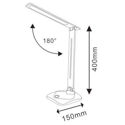 LED Stalinė lempa TOLEDO LED/8W/230V