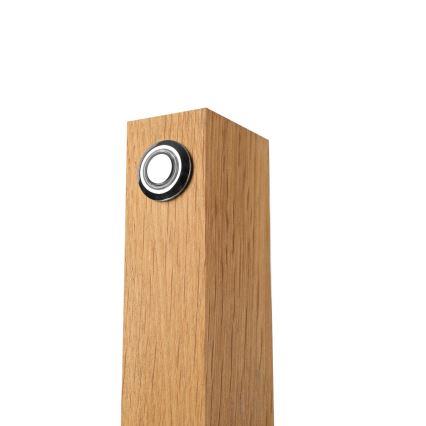 LED stalinė lempa VERDE LED/10W/230V 3000K ąžuolas/juoda