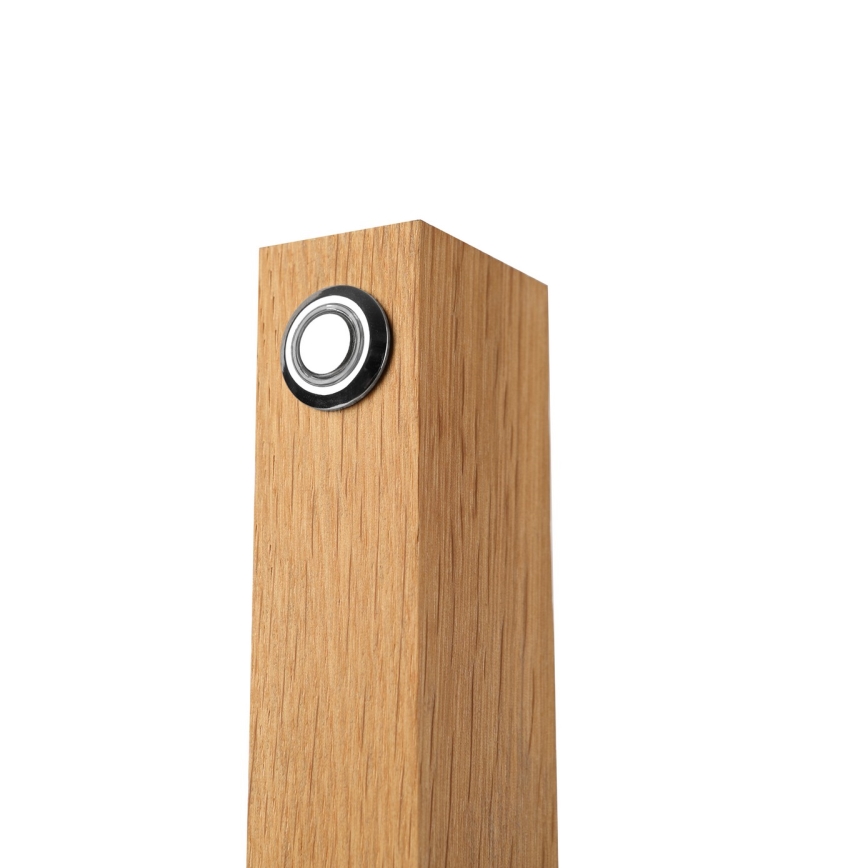 LED stalinė lempa VERDE LED/10W/230V 3000K ąžuolas/juoda