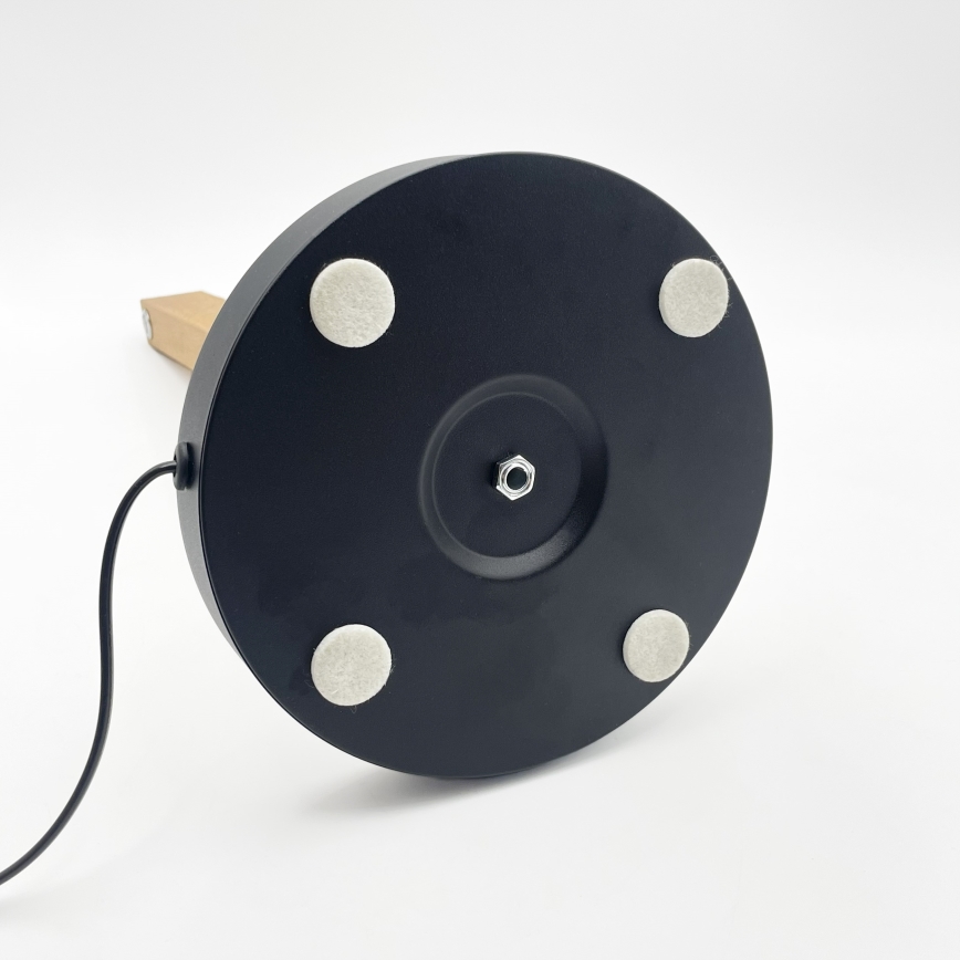 LED stalinė lempa VERDE LED/10W/230V 3000K ąžuolas/juoda