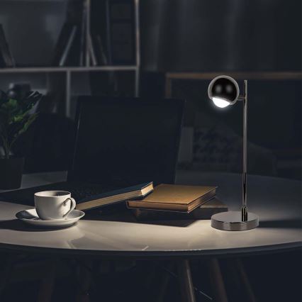 LED stalinis šviestuvas LED/5W/230V 3000K juoda