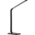 LED stalinis šviestuvas su reguliuojamu ryškumu ir belaidžiu QI įkrovimu NOBLITE Q LED/7W/230V 3000/4000/6500K juodas
