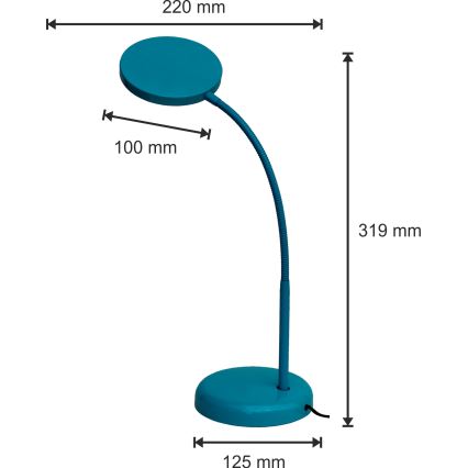LED stalo šviestuvas ANITA LED/6W/230V