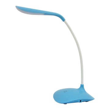 LED stalo šviestuvas LED/3,6W/4xAAA/USB mėlynas