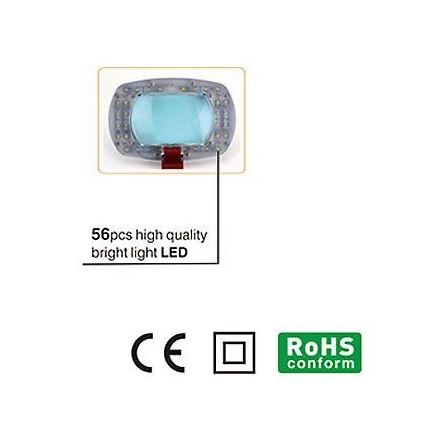 LED stalo šviestuvas su lupa LED/7W/230V 6500K balta