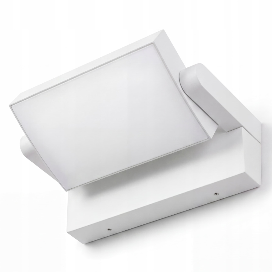 Dimeriuojamas lauko sieninis LED šviestuvas LED/12/18/24W/230V 3000/4000/6500K IP54 balta
