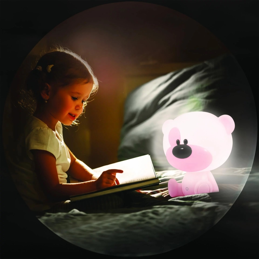 LED šviesos reguliavimas children's jutiklinė lempa BIBI LED/2,5W/3,7V 1200 mAh