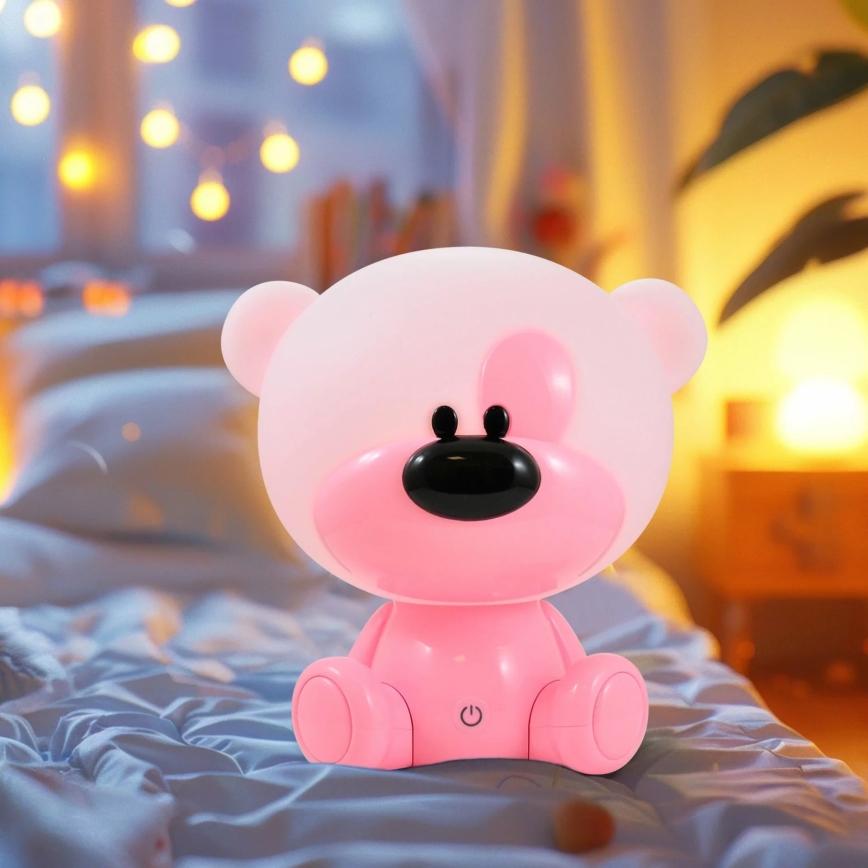LED šviesos reguliavimas children's jutiklinė lempa BIBI LED/2,5W/3,7V 1200 mAh