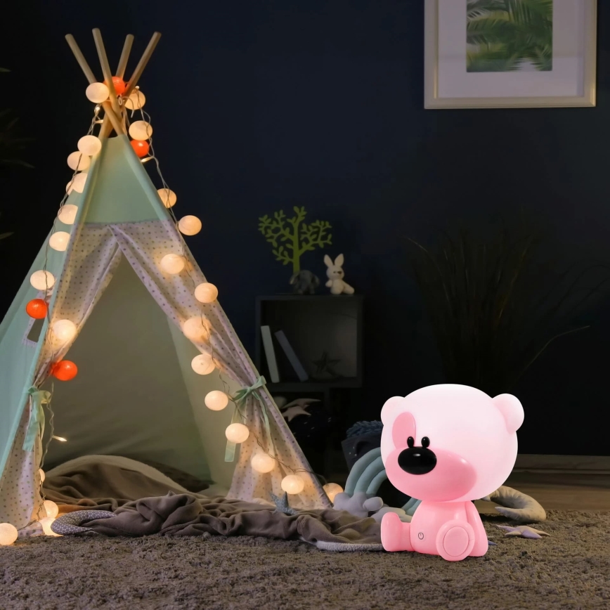 LED šviesos reguliavimas children's jutiklinė lempa BIBI LED/2,5W/3,7V 1200 mAh