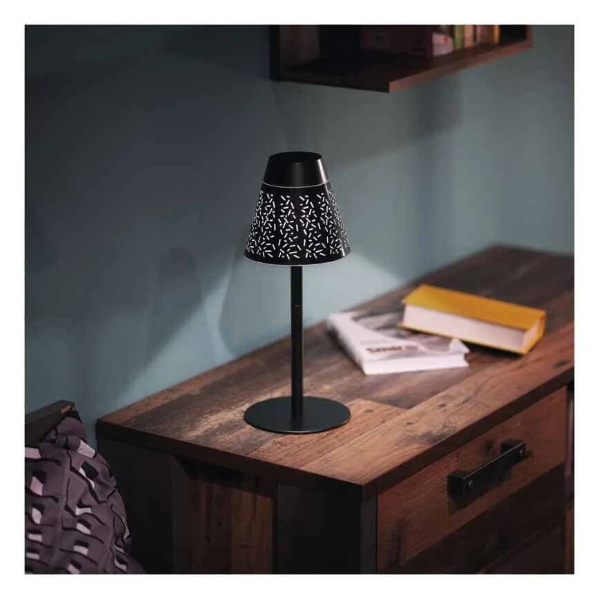 LED šviesos reguliavimas įkraunamas lauko Stalinis šviestuvas LED/4,2W/5V 2200mAh IP44