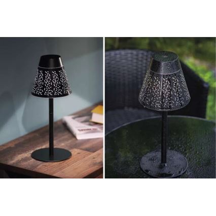 LED šviesos reguliavimas įkraunamas lauko Stalinis šviestuvas LED/4,2W/5V 2200mAh IP44