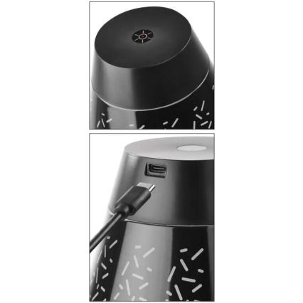 LED šviesos reguliavimas įkraunamas lauko Stalinis šviestuvas LED/4,2W/5V 2200mAh IP44