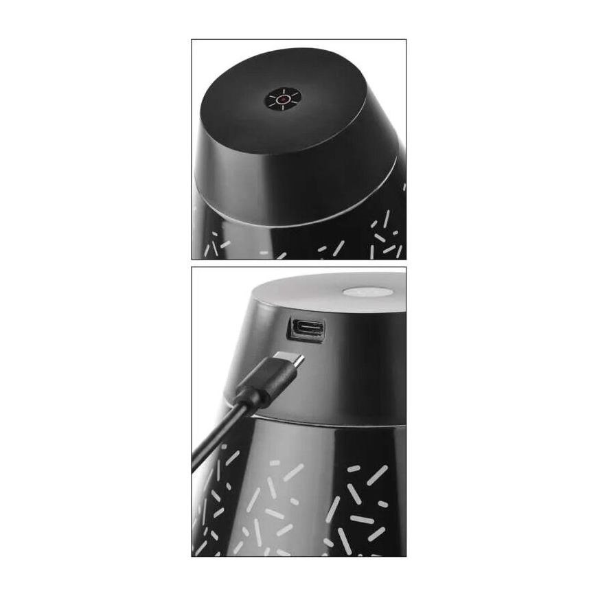 LED šviesos reguliavimas įkraunamas lauko Stalinis šviestuvas LED/4,2W/5V 2200mAh IP44