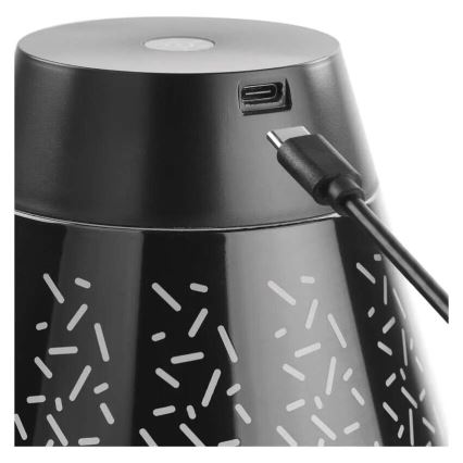LED šviesos reguliavimas įkraunamas lauko Stalinis šviestuvas LED/4,2W/5V 2200mAh IP44