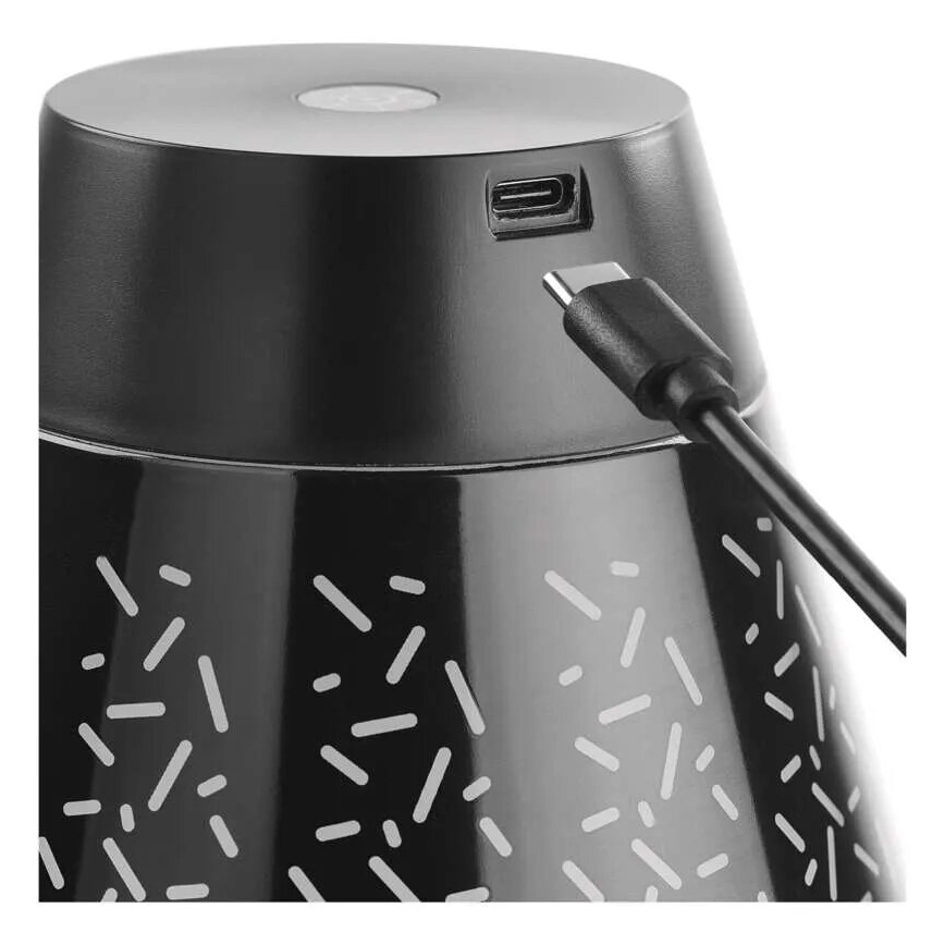 LED šviesos reguliavimas įkraunamas lauko Stalinis šviestuvas LED/4,2W/5V 2200mAh IP44