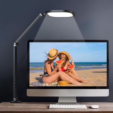 LED šviesos reguliavimas jutiklinė lankstus Stalinis šviestuvas POINTIQ LED/15W/230V 3000-6500K CRI 96 juoda