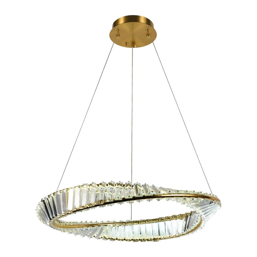 LED šviesos reguliavimas krištolas Sietynas ant stygos LED/40W/230V 3000-6500K + nuotolinio valdymo pultas