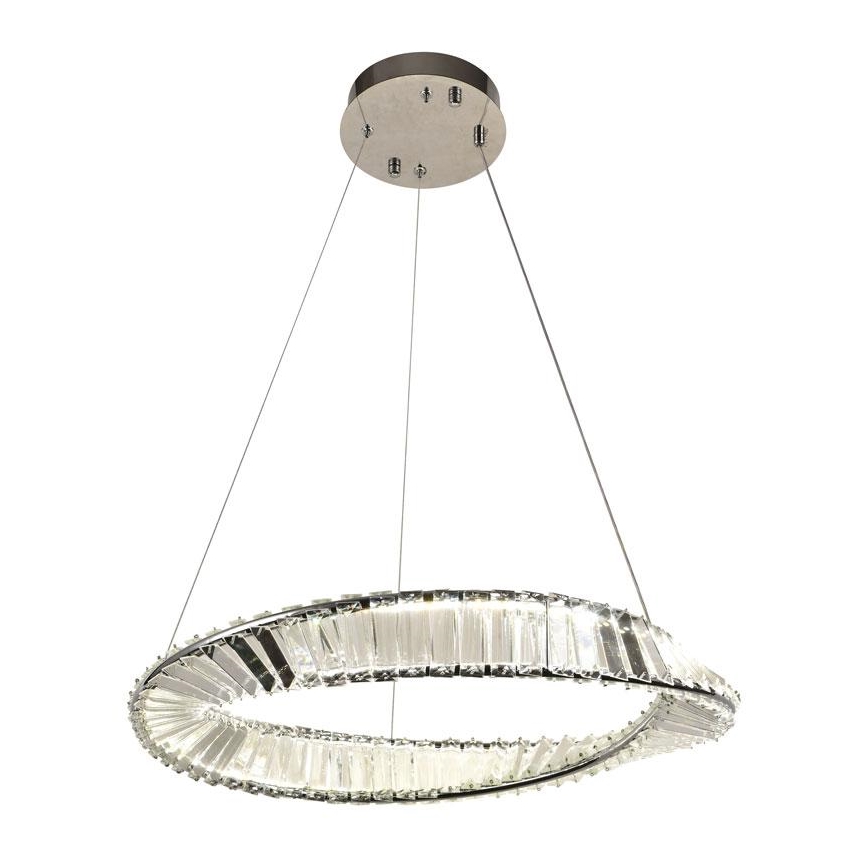 LED šviesos reguliavimas krištolas Sietynas ant stygos LED/40W/230V 3000-6500K + nuotolinio valdymo pultas