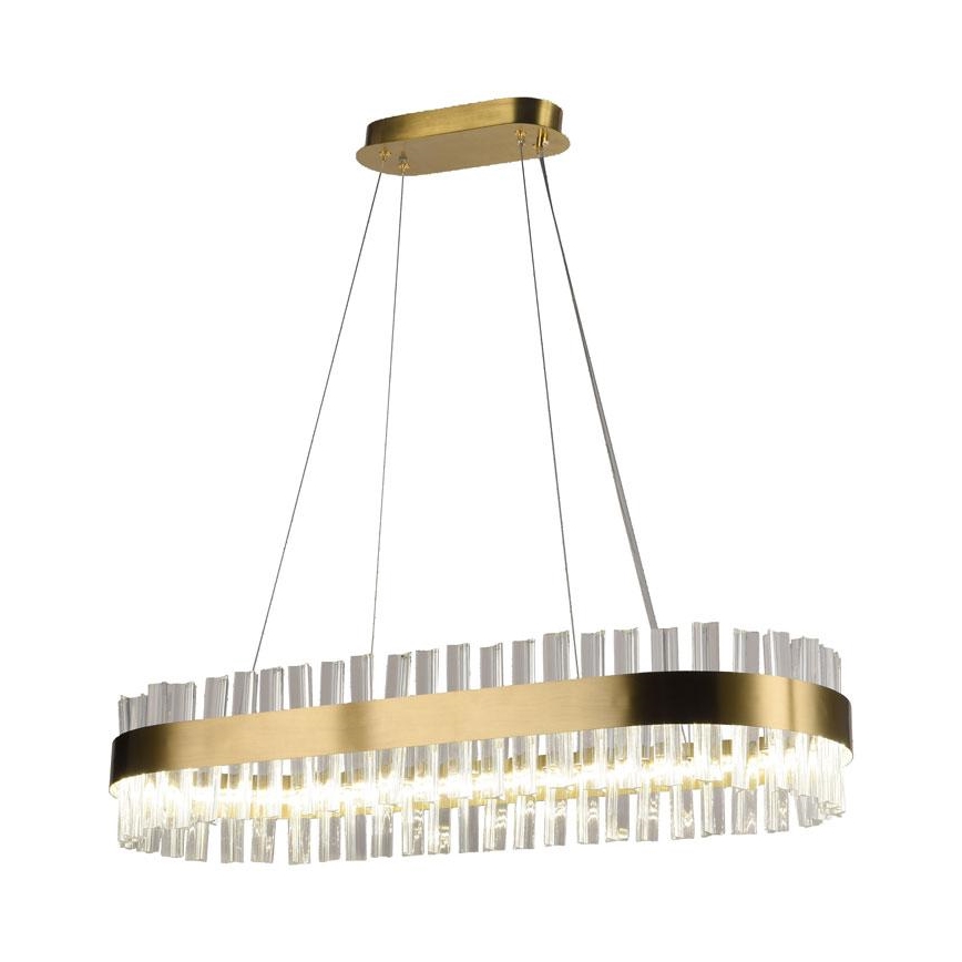 LED šviesos reguliavimas krištolas Sietynas ant stygos LED/45W/230V 3000-6500K + nuotolinio valdymo pultas