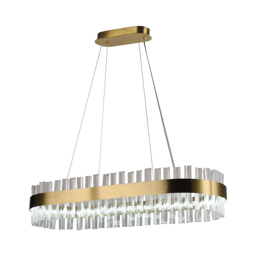 LED šviesos reguliavimas krištolas Sietynas ant stygos LED/45W/230V 3000-6500K + nuotolinio valdymo pultas