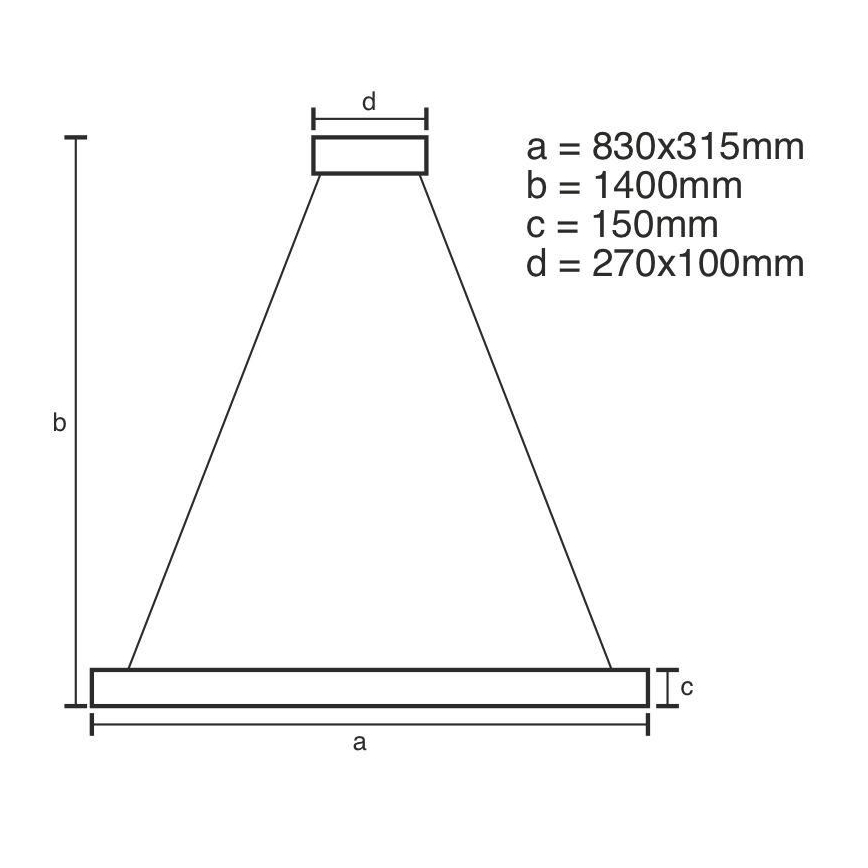 LED šviesos reguliavimas krištolas Sietynas ant stygos LED/45W/230V 3000-6500K + nuotolinio valdymo pultas