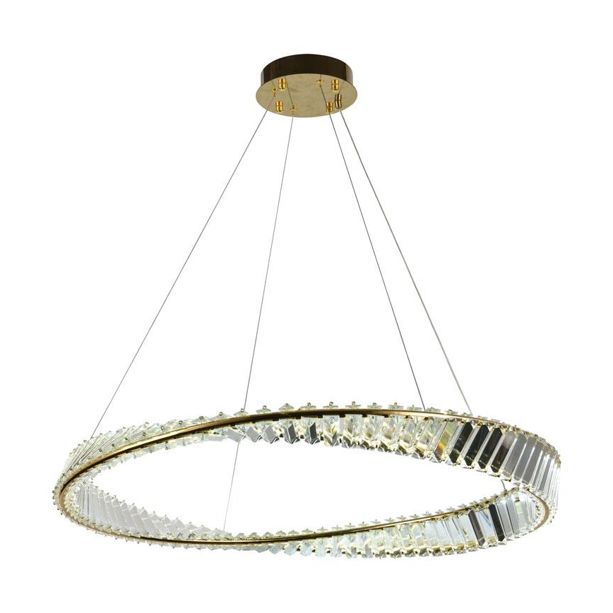 LED šviesos reguliavimas krištolas Sietynas ant stygos LED/50W/230V 3000-6500K + nuotolinio valdymo pultas