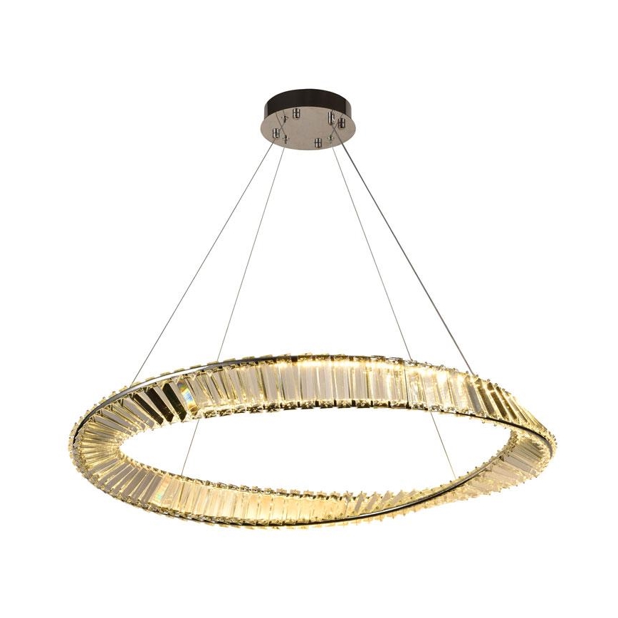 LED šviesos reguliavimas krištolas Sietynas ant stygos LED/50W/230V 3000-6500K + nuotolinio valdymo pultas
