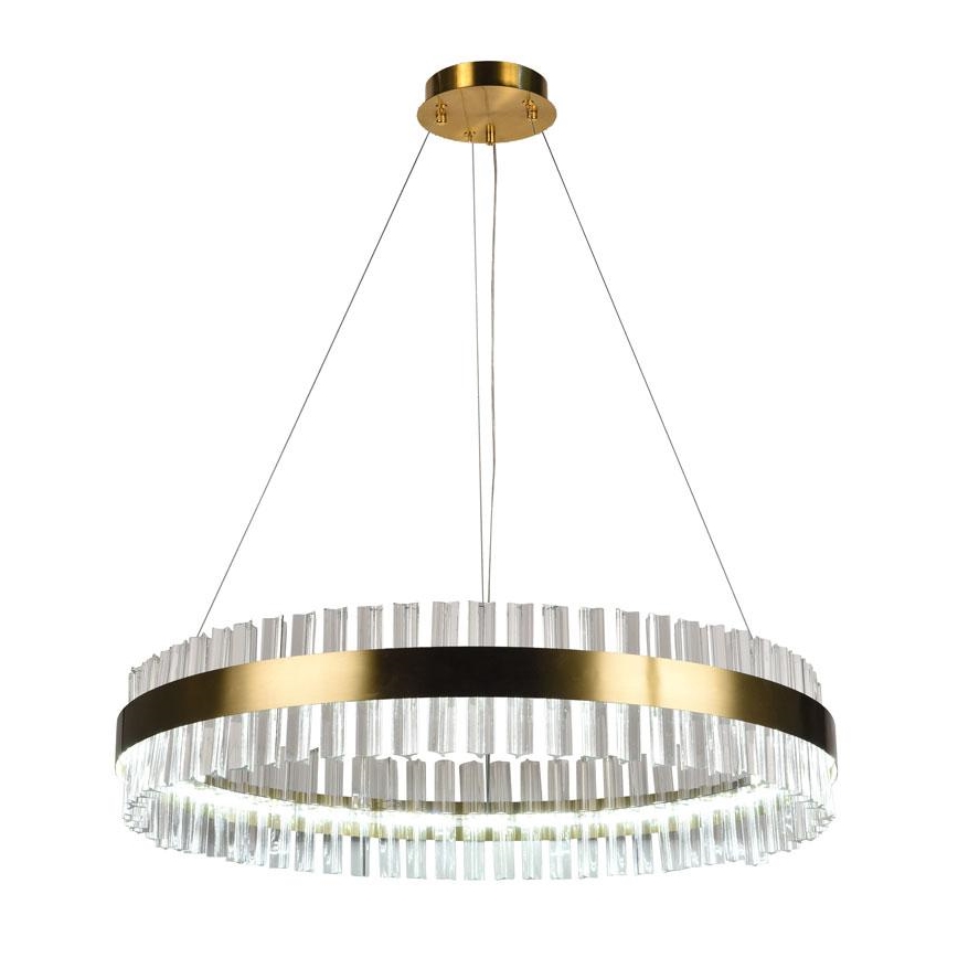 LED šviesos reguliavimas krištolas Sietynas ant stygos LED/55W/230V 3000-6500K + nuotolinio valdymo pultas