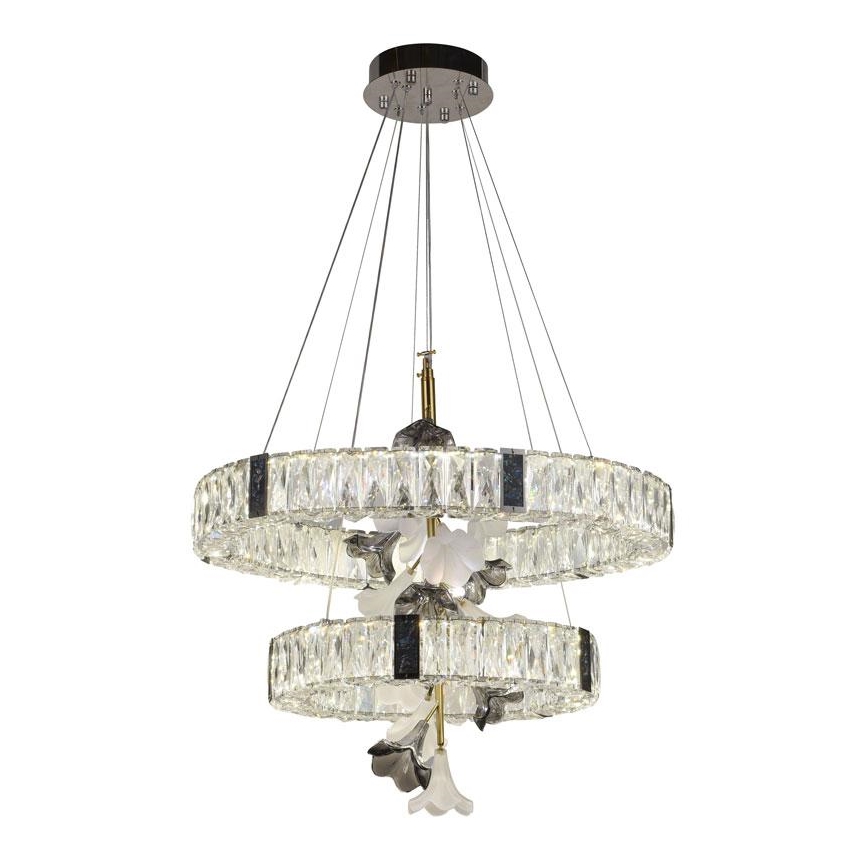 LED šviesos reguliavimas krištolas Sietynas ant stygos LED/70W/230V 3000-6500K + nuotolinio valdymo pultas