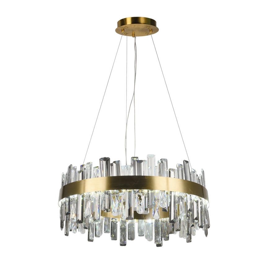 LED šviesos reguliavimas krištolas Sietynas ant stygos LED/80W/230V 3000-6500K + nuotolinio valdymo pultas