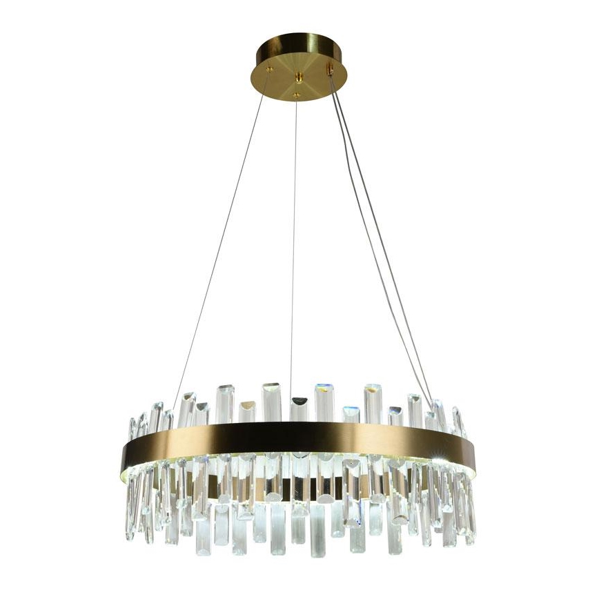 LED šviesos reguliavimas krištolas Sietynas ant stygos LED/80W/230V 3000-6500K + nuotolinio valdymo pultas