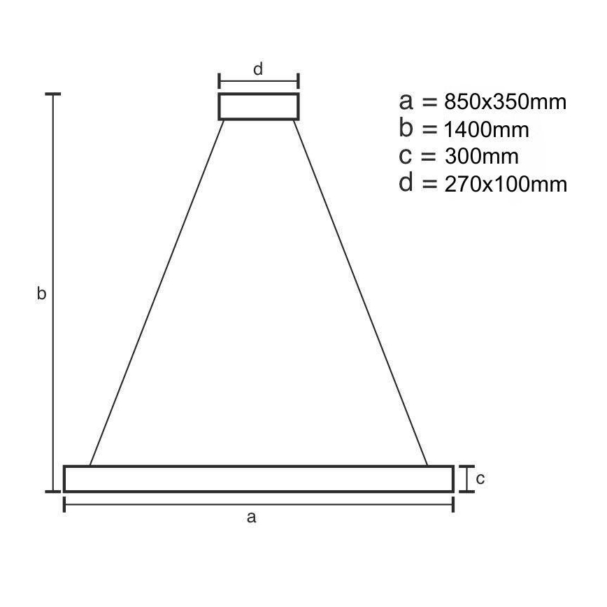 LED šviesos reguliavimas krištolas Sietynas ant stygos LED/90W/230V 3000-6500K + nuotolinio valdymo pultas