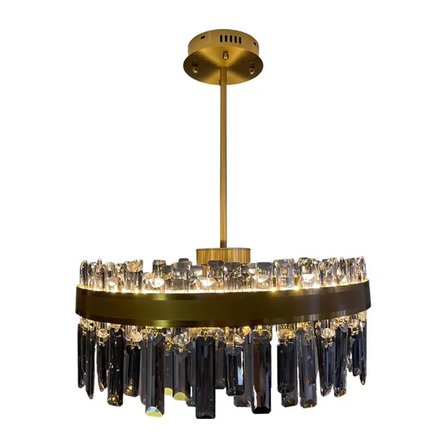 LED šviesos reguliavimas krištolas Sietynas on a pole LED/80W/230V 3000-6500K + nuotolinio valdymo pultas