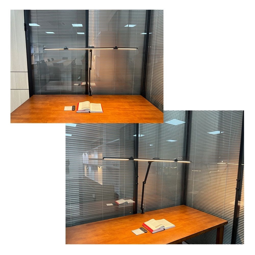 LED šviesos reguliavimas jutiklinė lankstus Stalinis šviestuvas POINTIQ LED/36W/230V 3000-6500K CRI 92 juoda