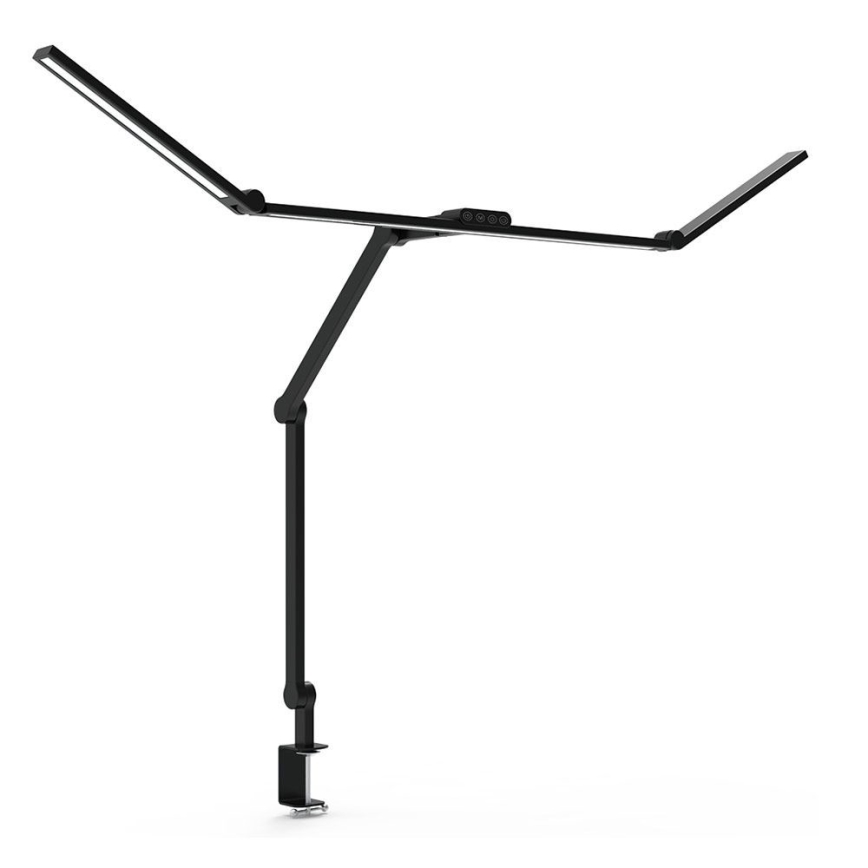 LED šviesos reguliavimas jutiklinė lankstus Stalinis šviestuvas POINTIQ LED/36W/230V 3000-6500K CRI 92 juoda